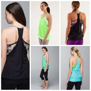 Bundle Lululemon No Limit Tanks 🍋